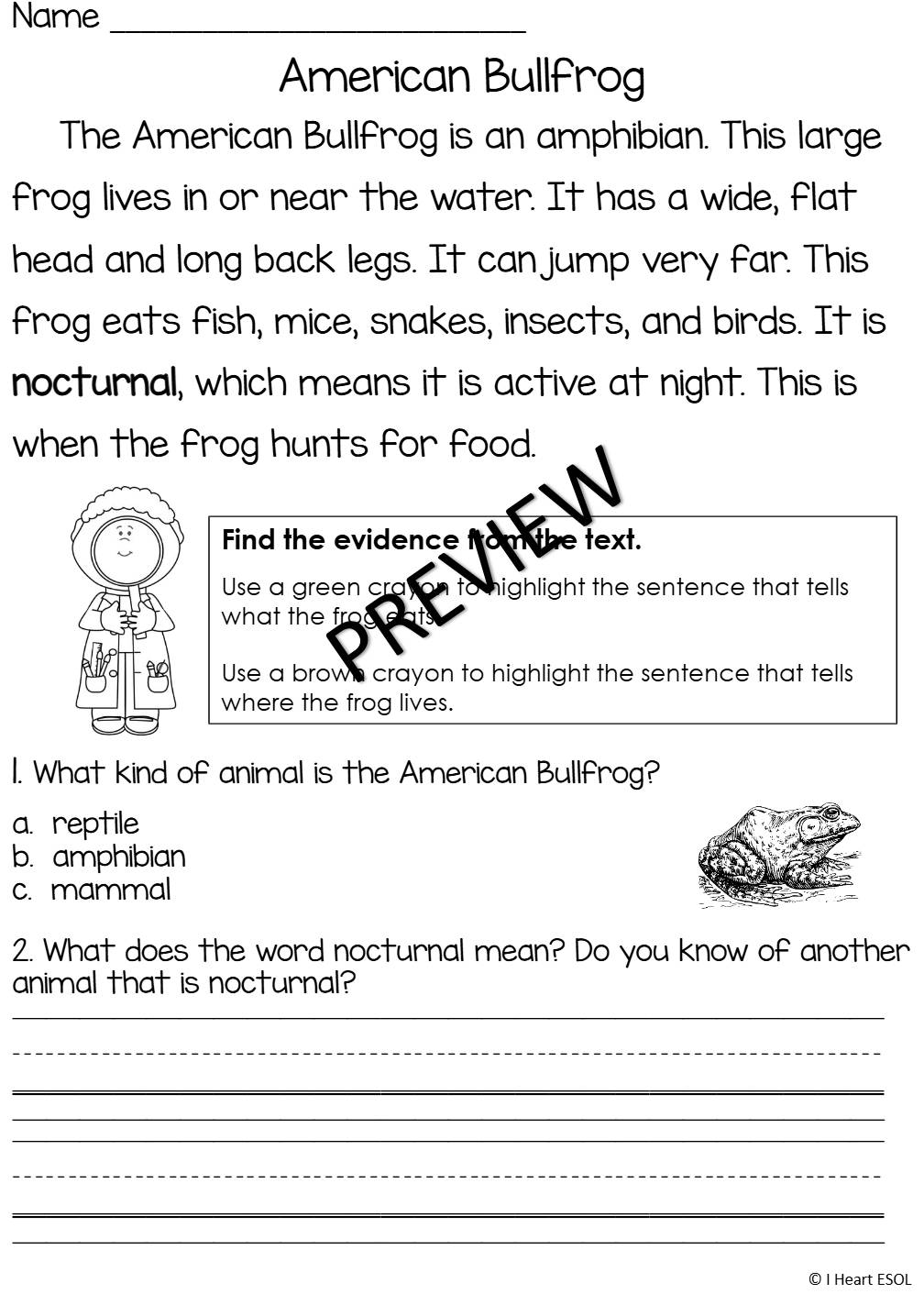 Nonfiction Passages- Finding Text Evidence 35 Passages