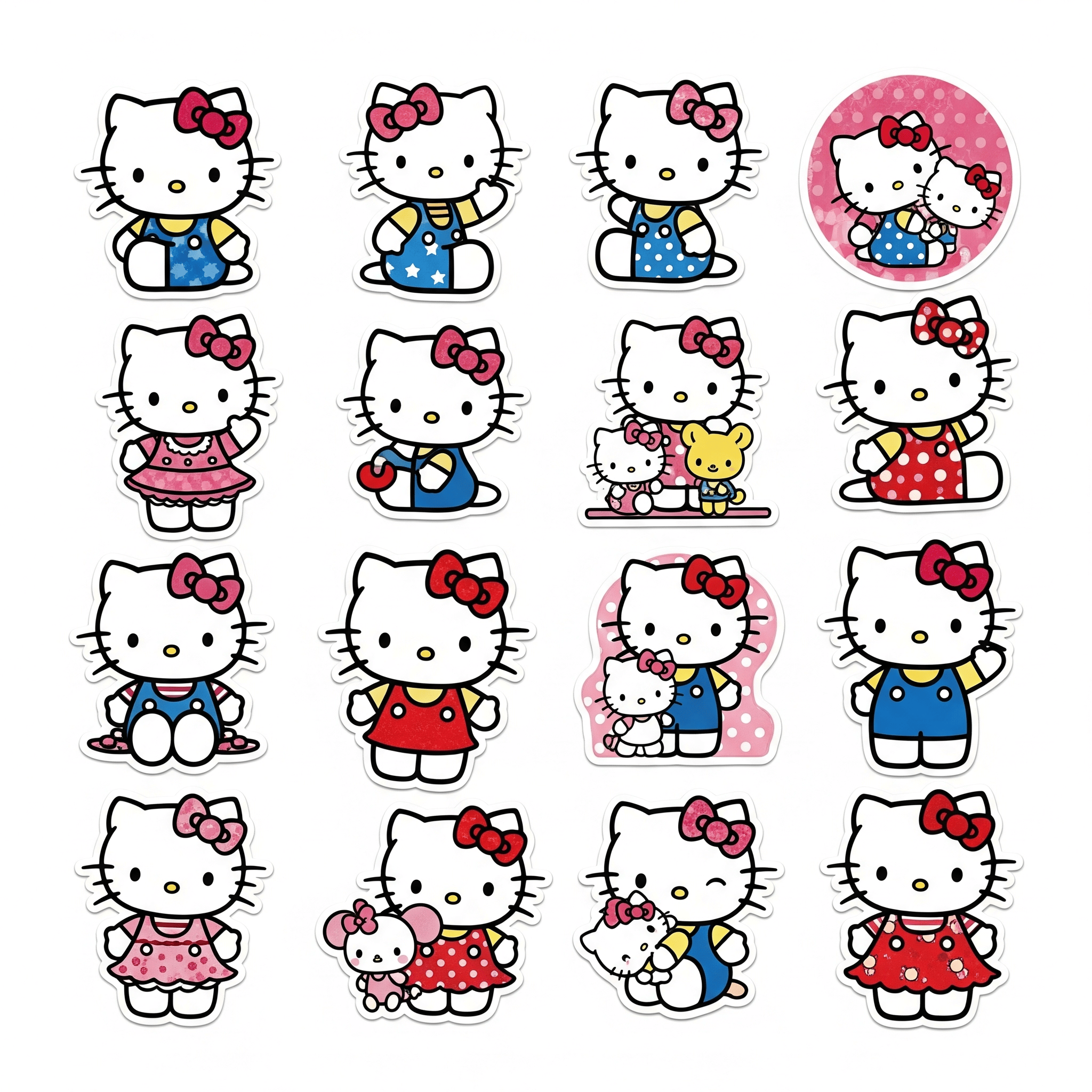Pegatinas de Hello Kitty ¡Añade un Toque de Ternura a tus Productos ...