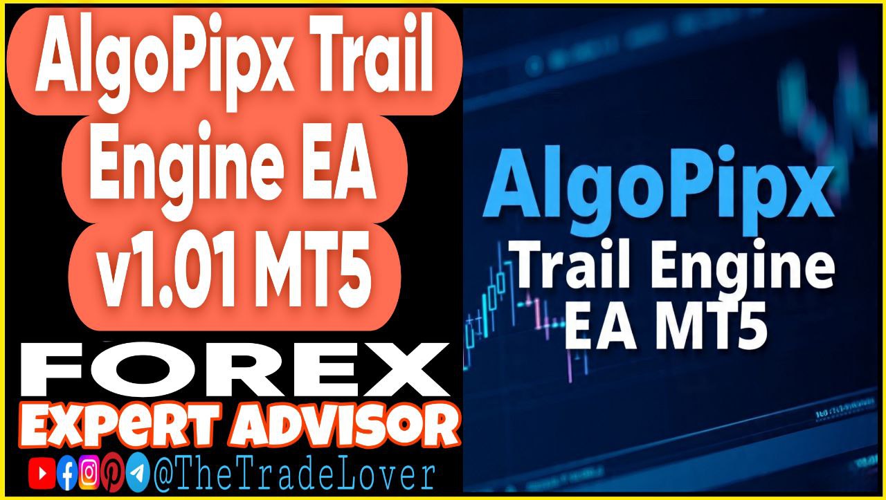 ALGOPIPX Trail Engine EA v1.01 MT5 (Works on Build 5120 ) | Forex Robot | MT5 Expert Advisor