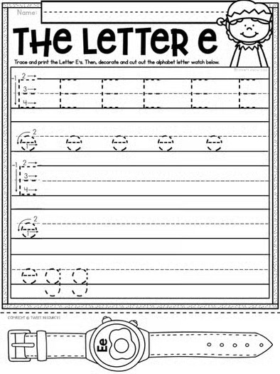 The Letter E! Alphabet Letter of the Week Package now with Google ™ & Seesaw ™