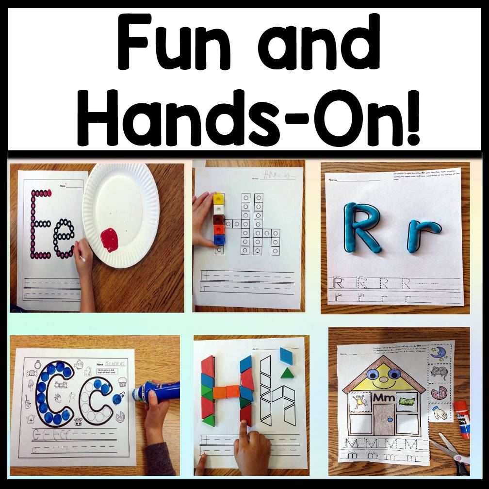 Kindergarten Literacy Centers Bundle {10 Centers!}