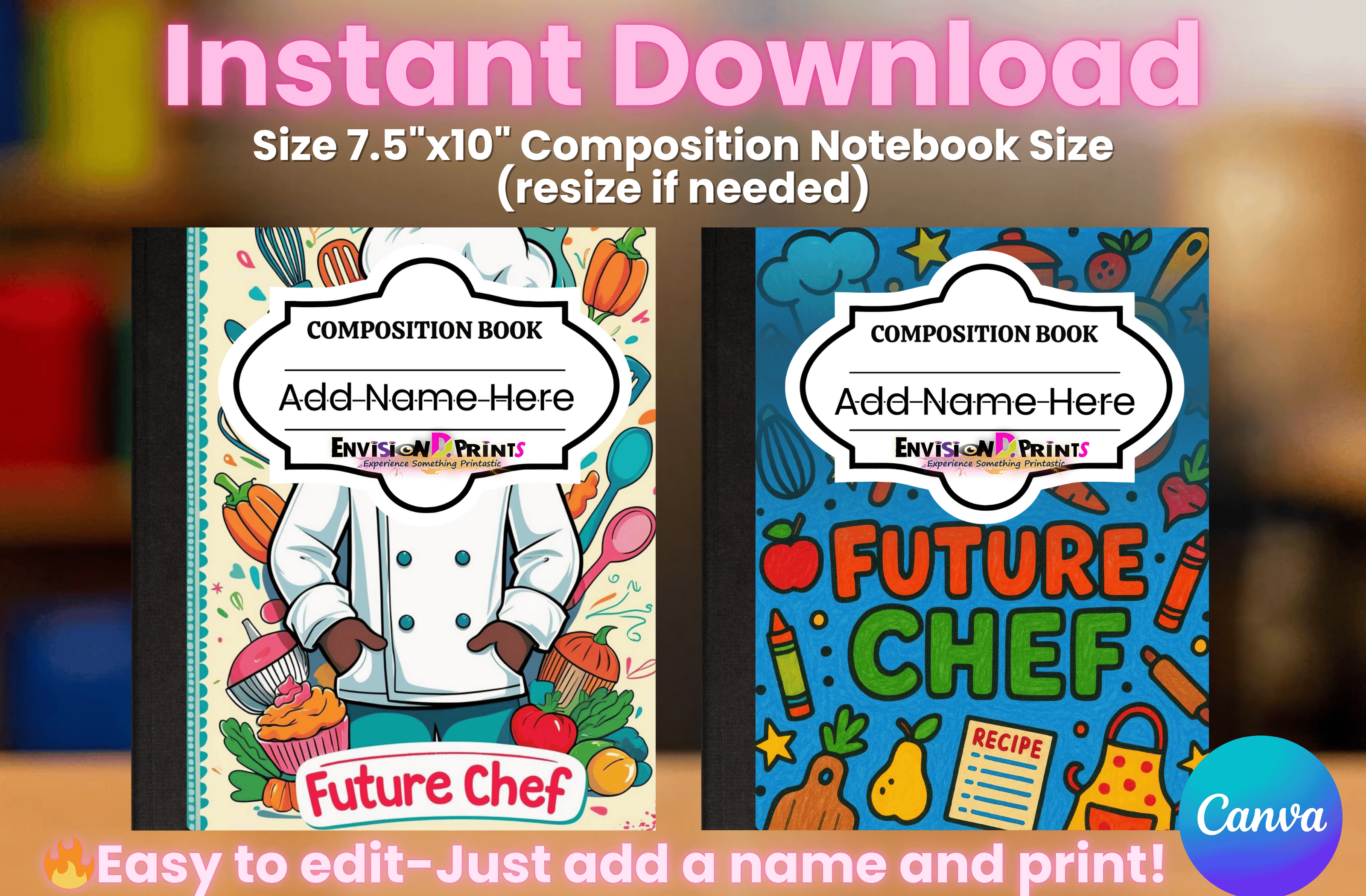 Future Chef Notebook Cover - Payhip