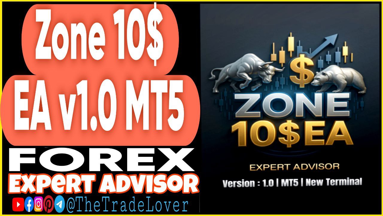 ZONE $10 EA v1.0 MT5 (Works on Build 5120 ) | Forex Robot | MT5 Expert Advisor