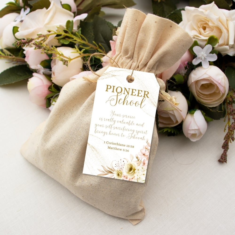 ENGLISH - JW Gift Tags for Pioneer School - To print