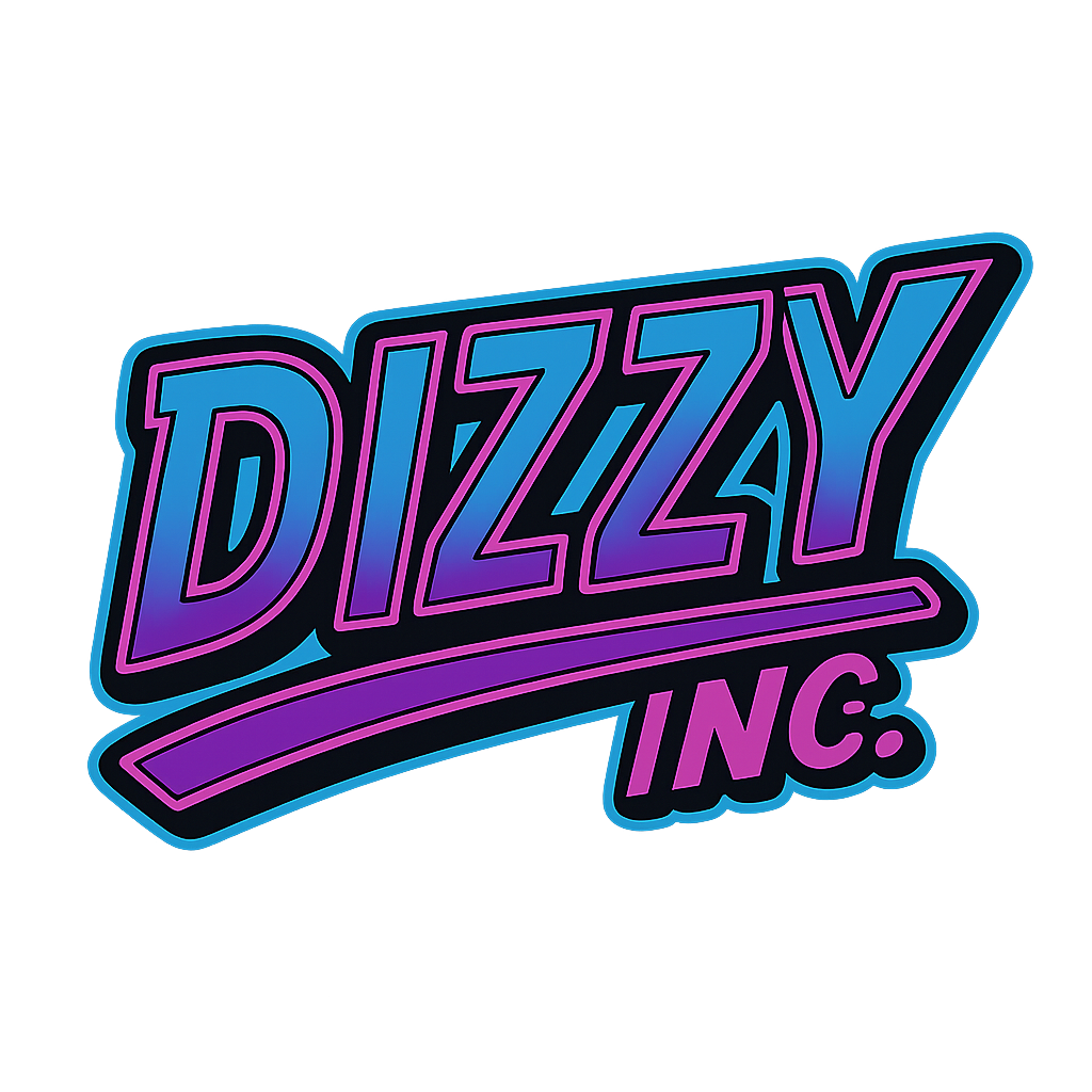 Dizzy Inc 80's logo