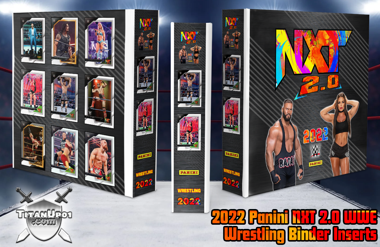 2022 Panini NXT 2.0 WWE Cards Binder Inserts