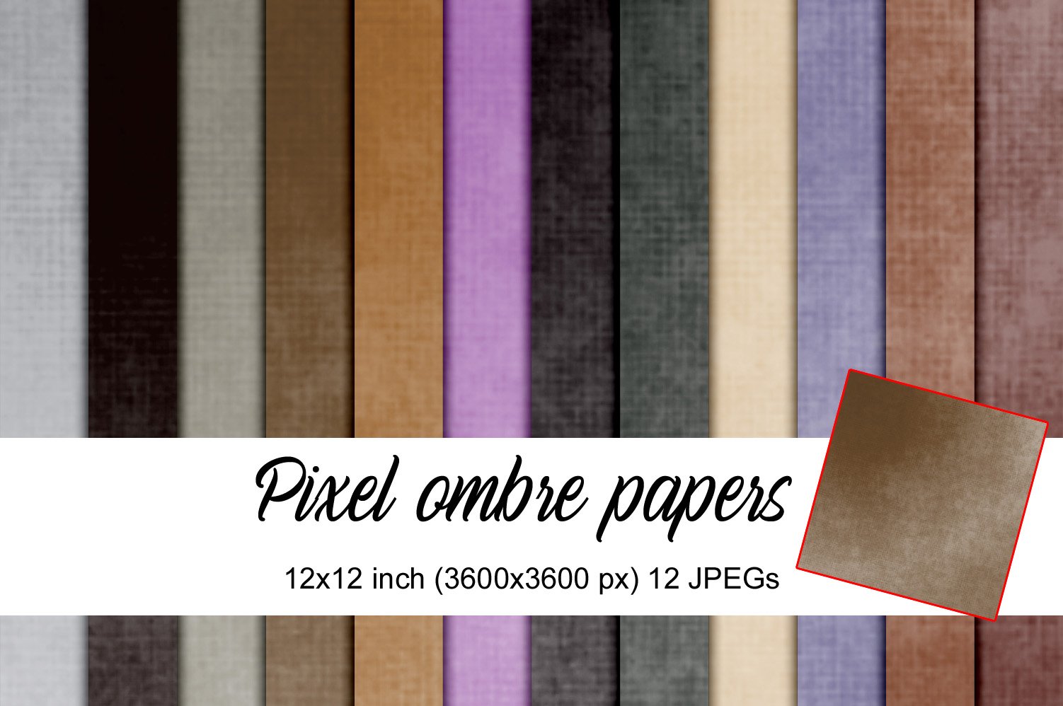 Pixel ombre papers - Payhip