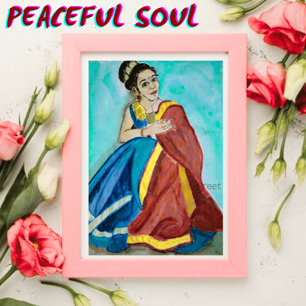 HandmadeWatercolor #IndianWomanArt #SelfLoveArt #PrintableWallArt #CulturalDecor #ArtistWall #DigitalDownloadArt #FeminineStrength #TraditionalSareeArt #YogaRoomDecor #EmotionalPainting #MonsoonMoodArt #ArtForHer #GirlsRoomWallArt #SupportIndianArtists