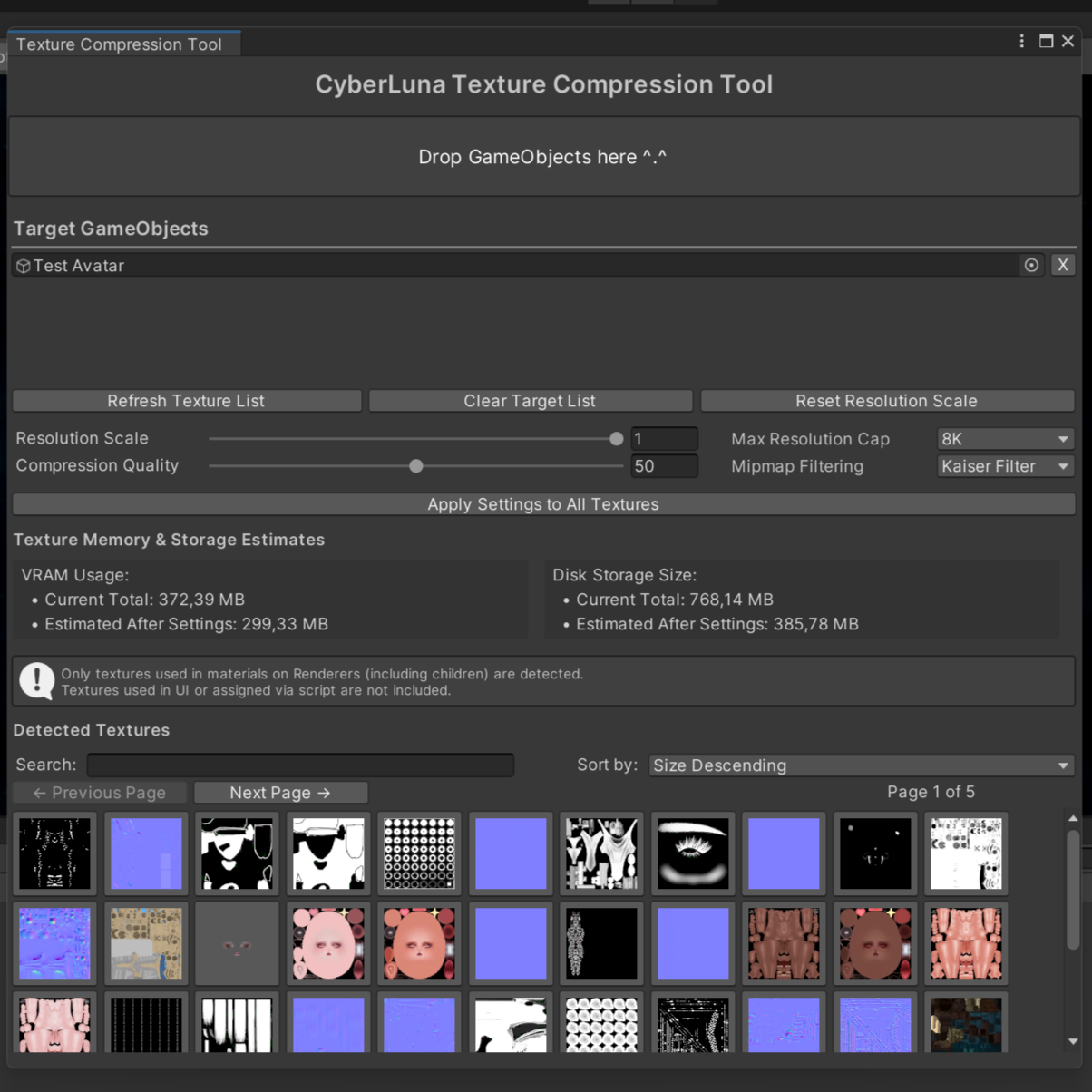Texture Compression Tool