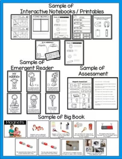 Magnets, Force, Magnetism Activities