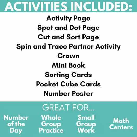 Number Six Activities