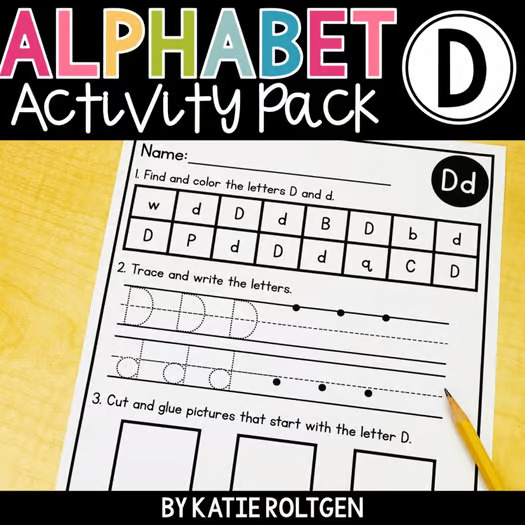 Letter D Activities