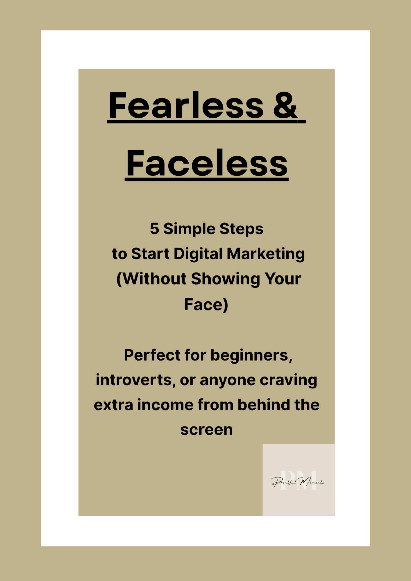 **FREE** mini faceless guide - Payhip