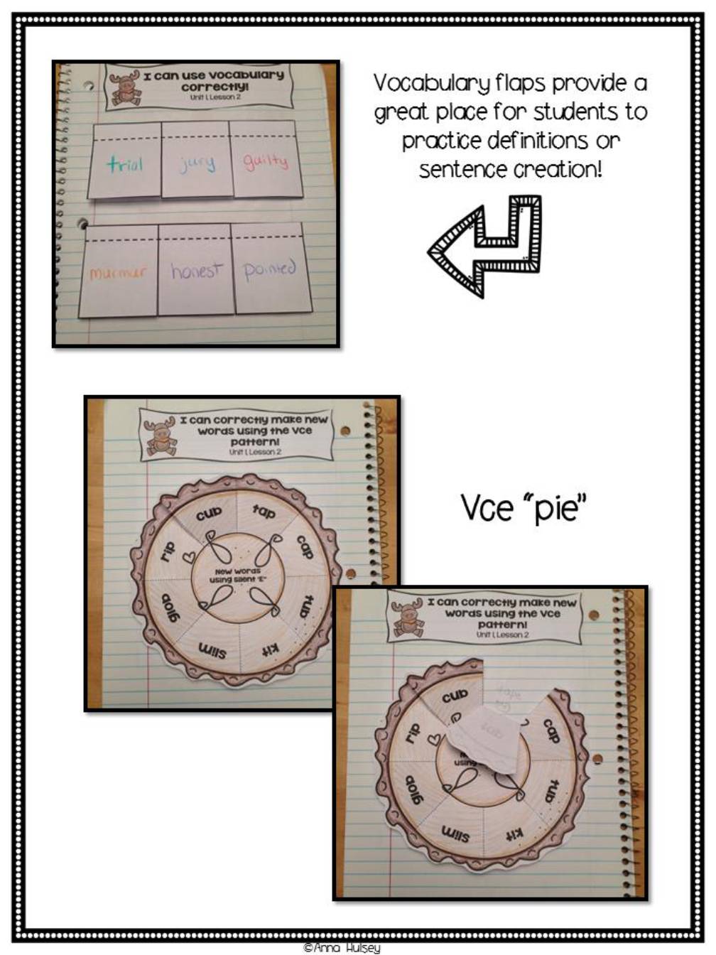 The Trial of Cardigan Jones (Interactive Notebook Pages)