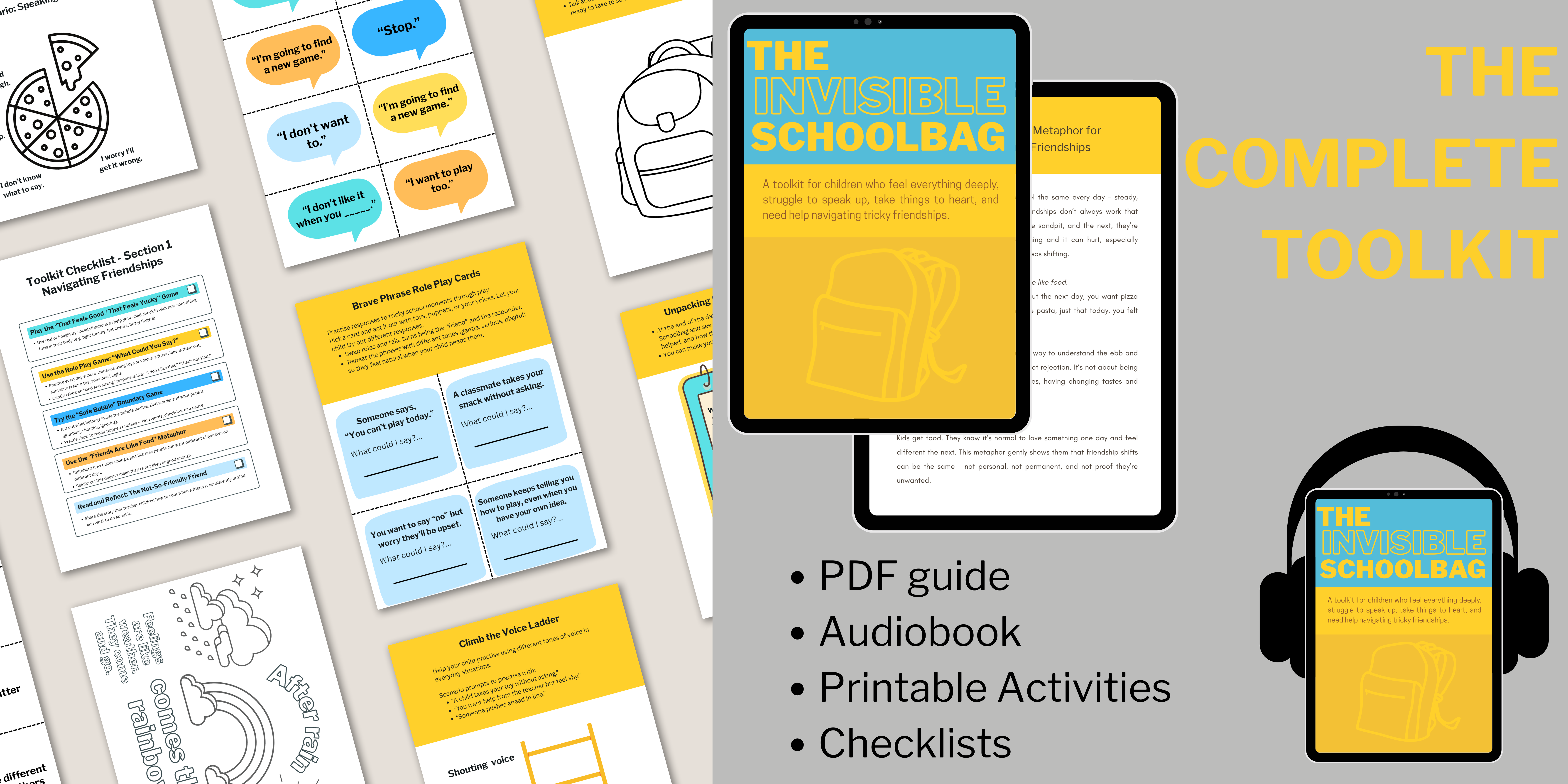 The Invisible Schoolbag Complete Toolkit - Payhip