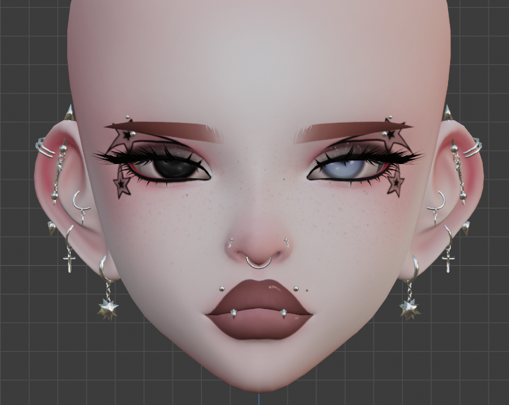 Umeko Star face texture