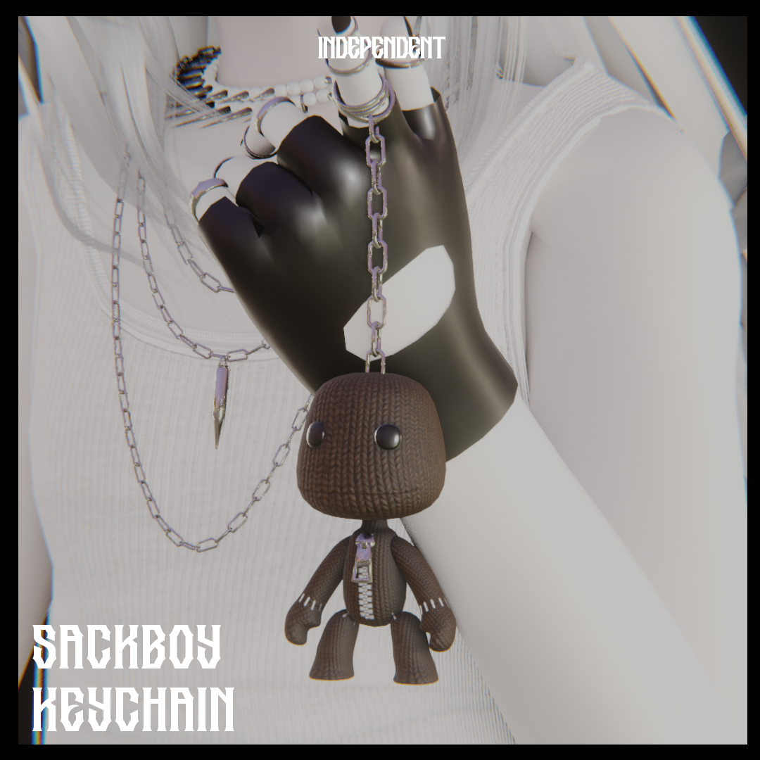 Sackboy Keychain 2.0