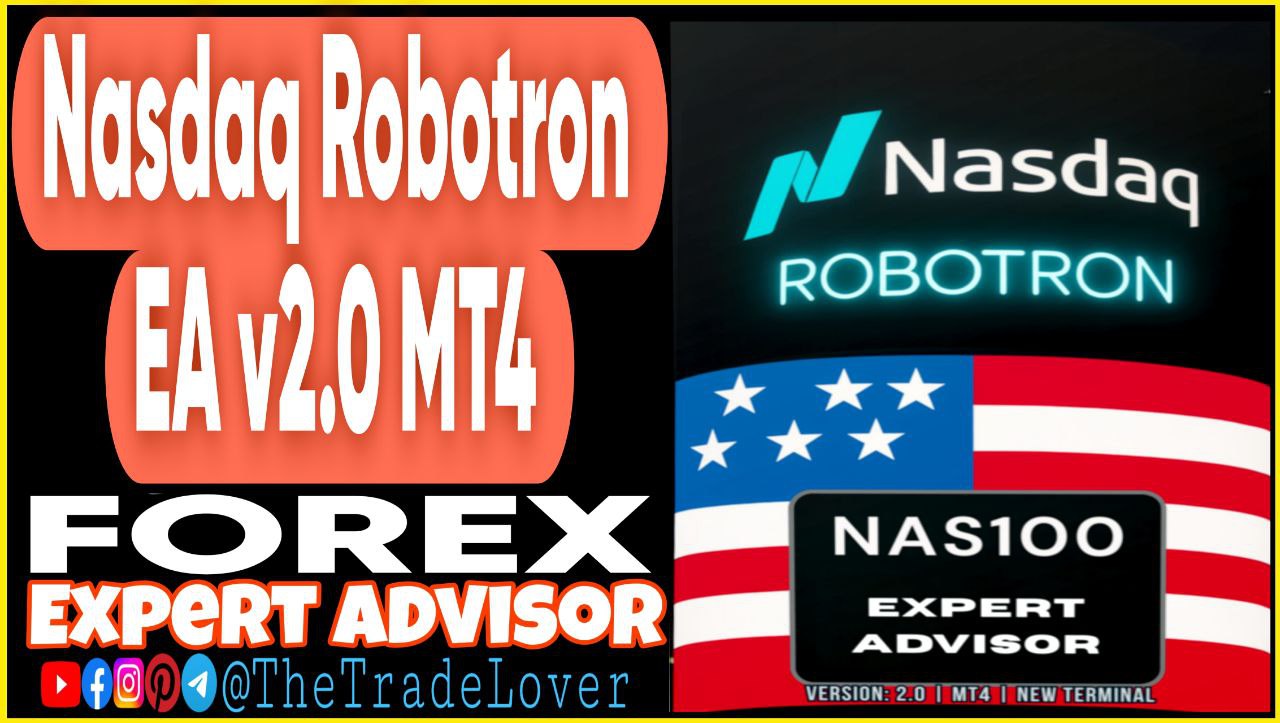 NASDAQ Robotron EA v2.0 MT4 (Works on Build 1441 ) | Forex Robot | MT4 Expert Advisor