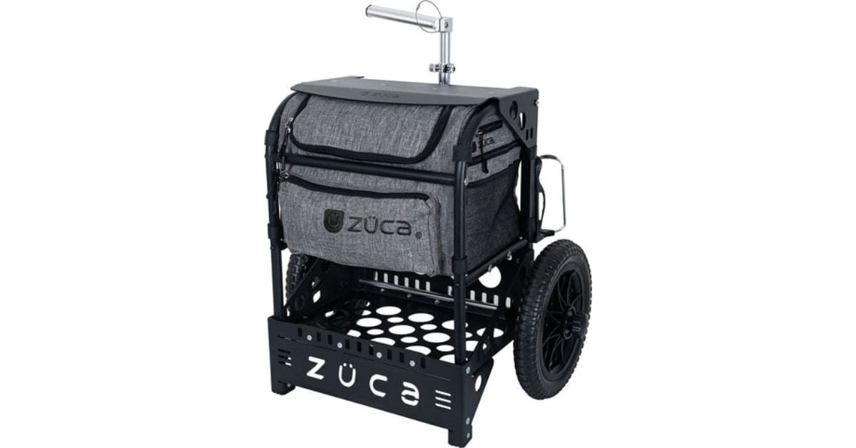 Zuca Backpack and Zuca Cart for Disc Golf