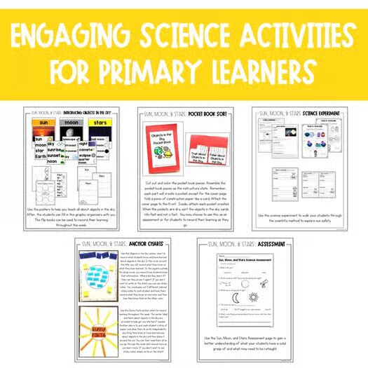 Sun, Moon, and Stars & Day and Night BUNDLE