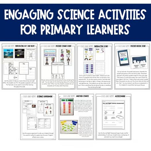 Sun, Moon, and Stars & Day and Night BUNDLE