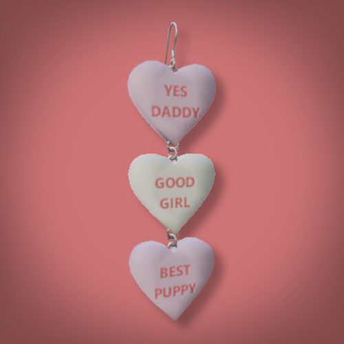 Candy Hearts Earrings