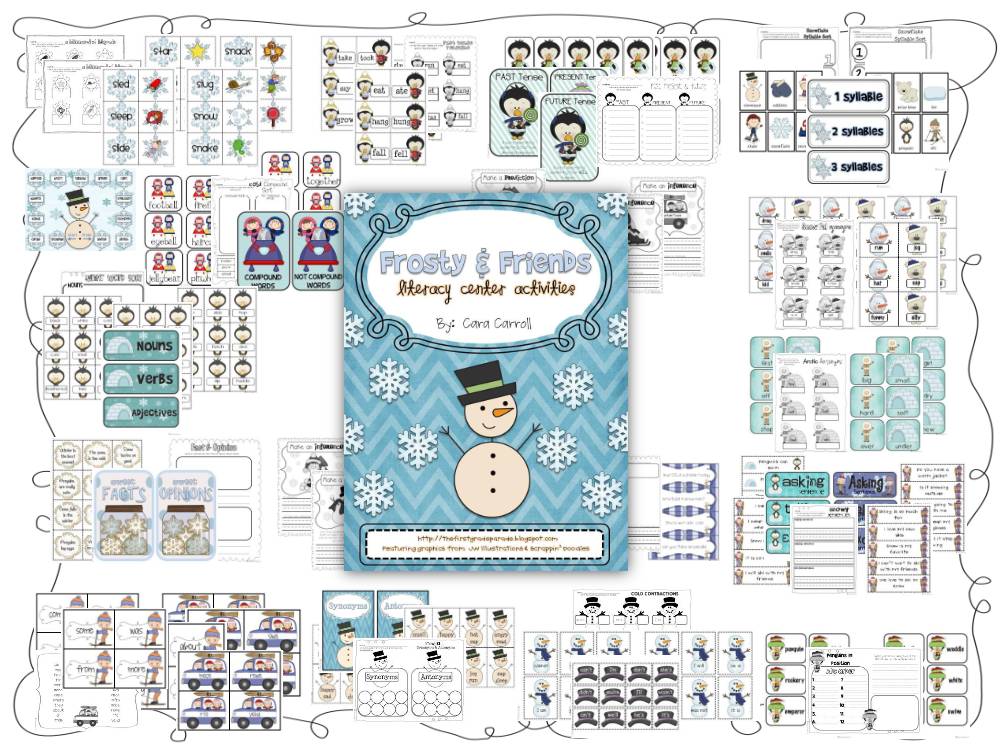 Winter Literacy Centers