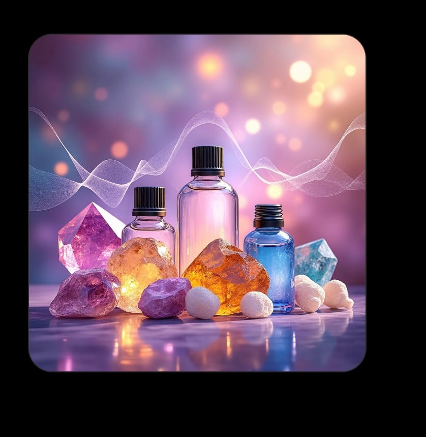 Crystals Aromatherapy and Frequenciesc