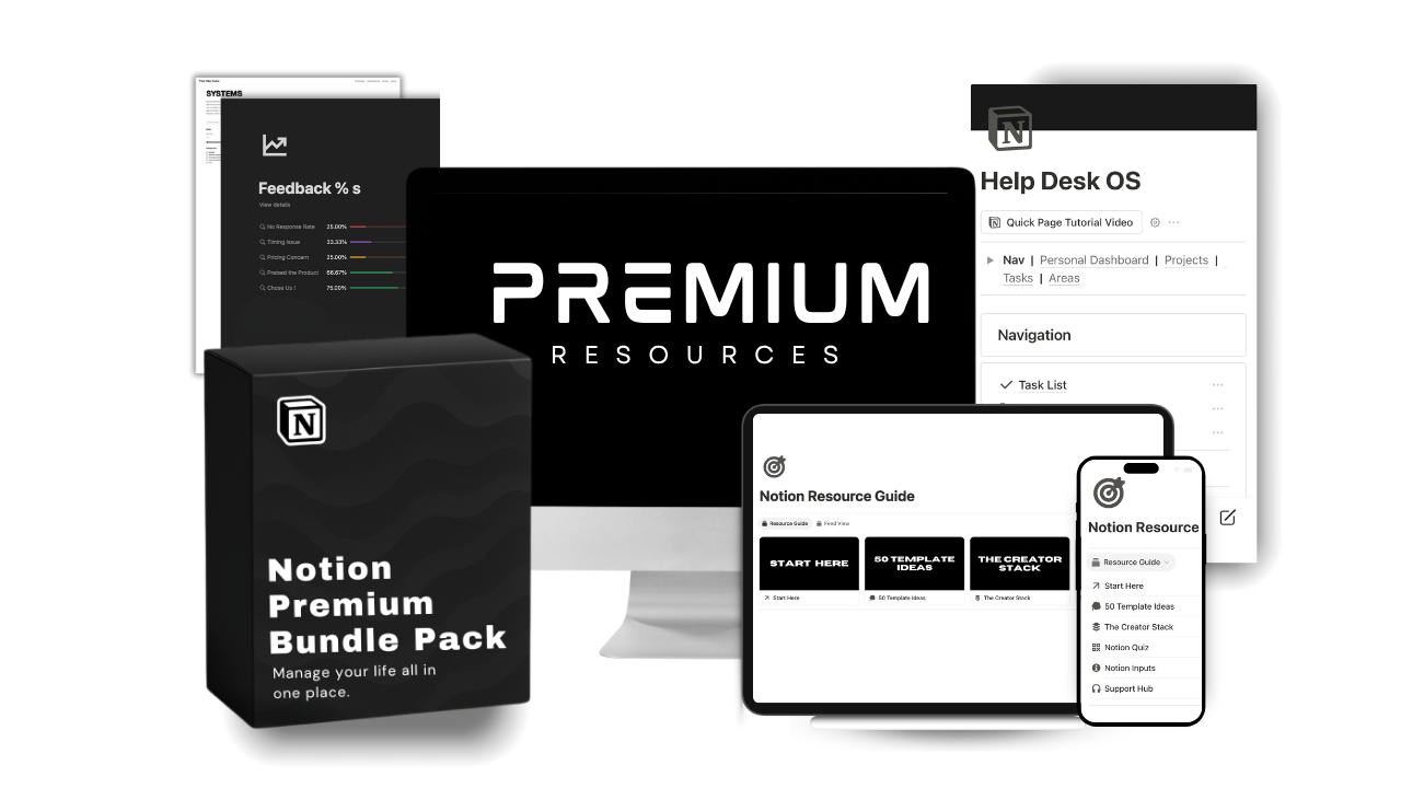 Notion: Premium Bundle Pack - Payhip