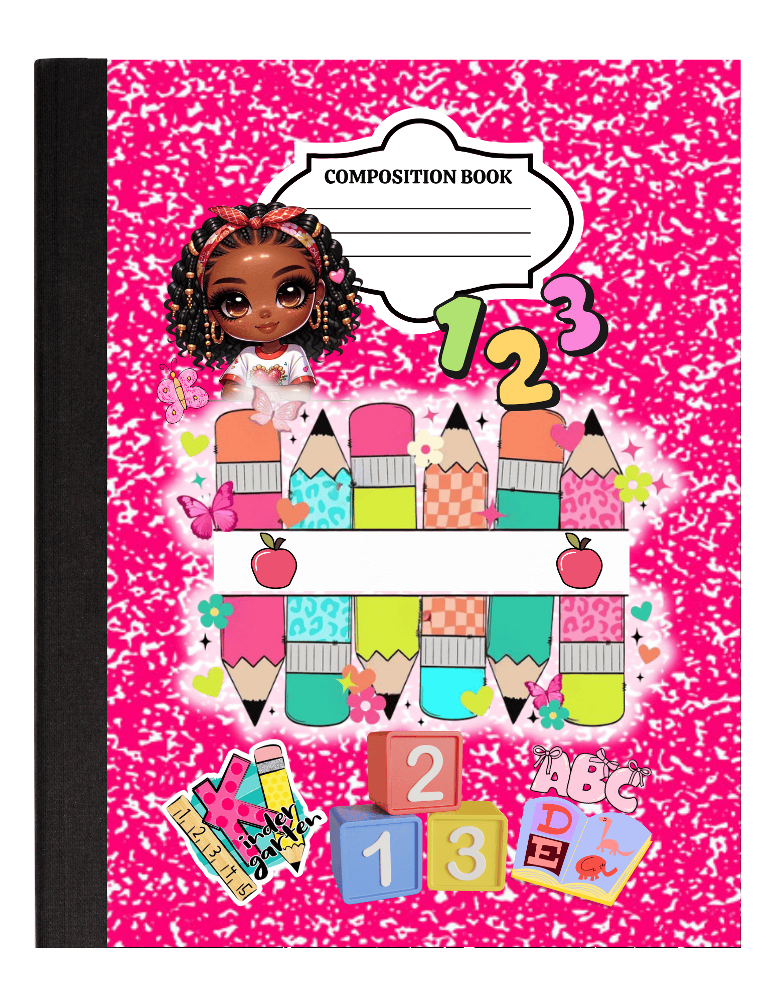 Pink Power Learning Composition Notebook - Payhip