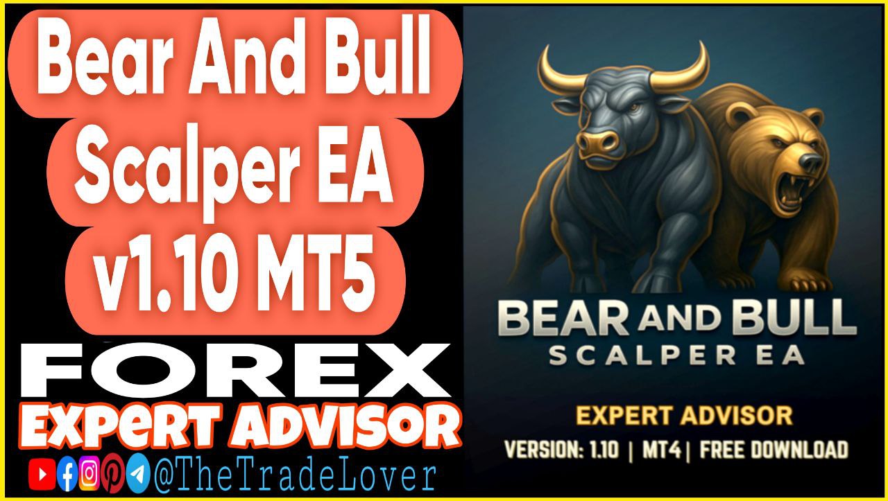 Bear And Bull Scalper EA v1.10 MT5 (Works on Build 5120 ) | Forex Robot | MT5 Expert Advisor