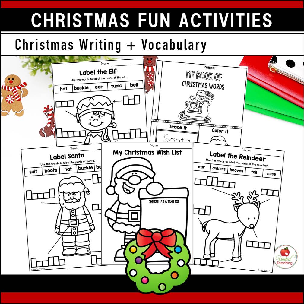 Christmas Activities Christmas Cards Ugly Christmas Sweater Christmas Worksheets