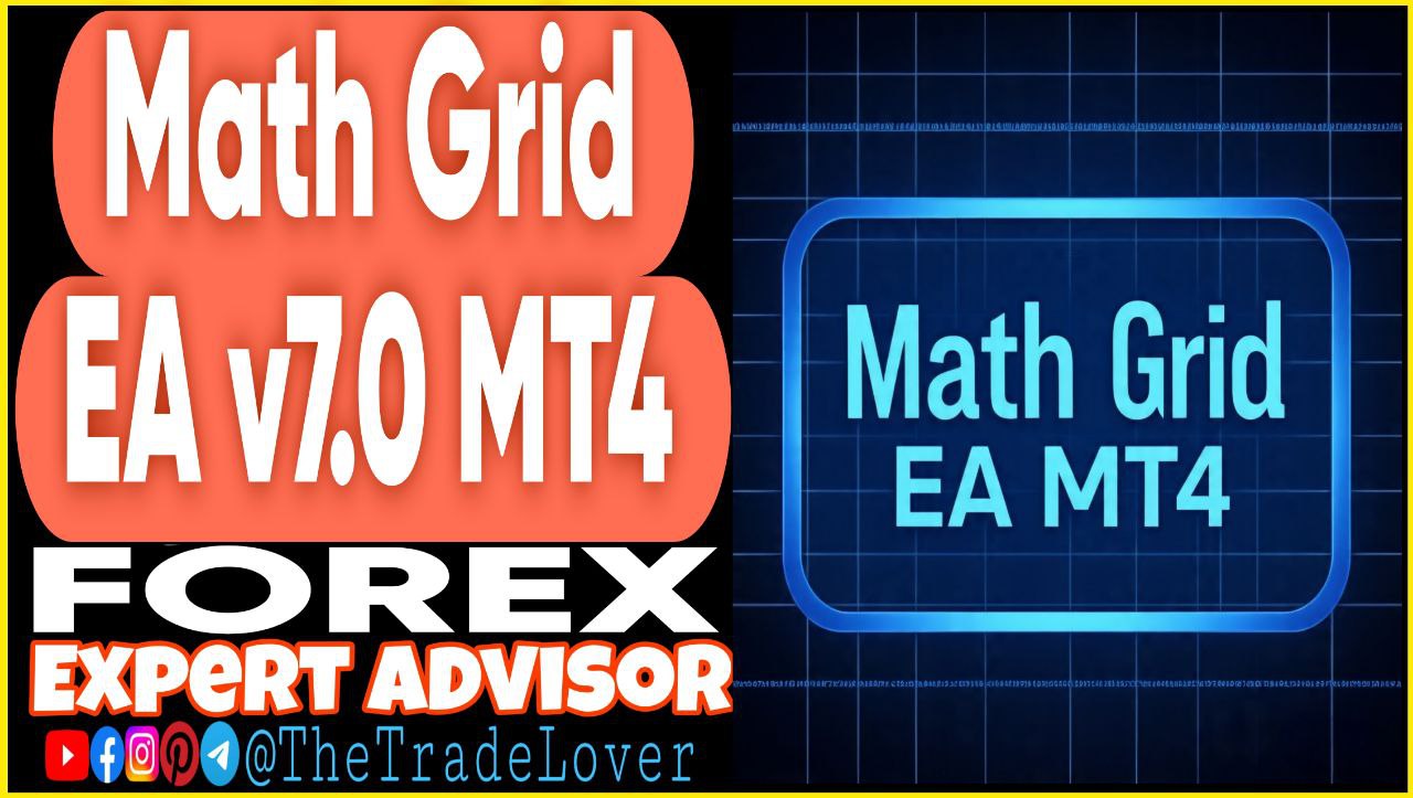 Math Grid EA v7.0 MT4 (Works on Build 1441 ) | Forex Robot | MT4 Expert Advisor
