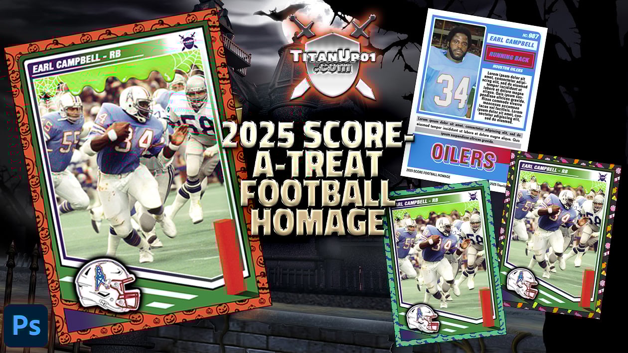 2025 Score-A-Treat Football Photoshop PSD Templates