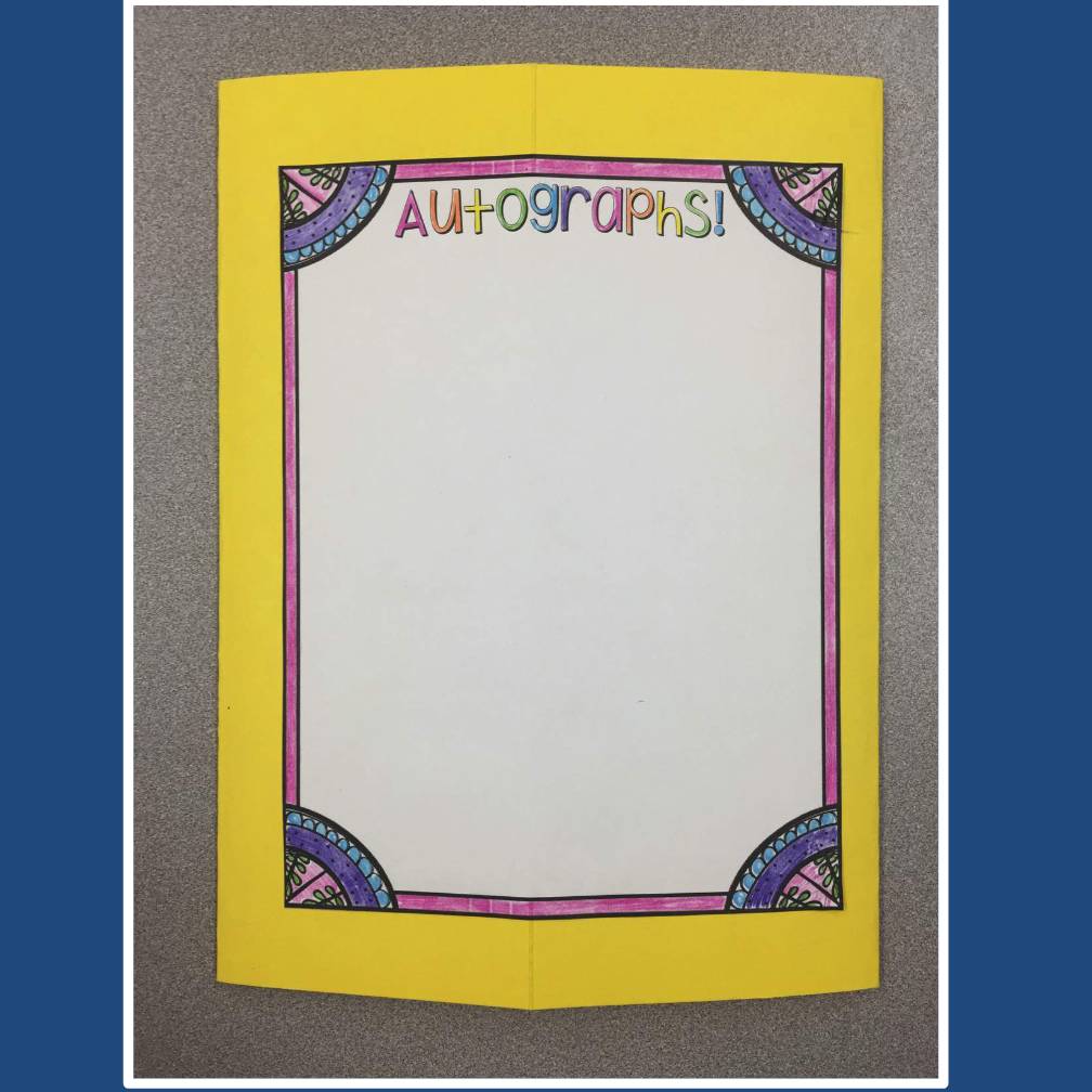 End of the Year Memory Book Lapbook