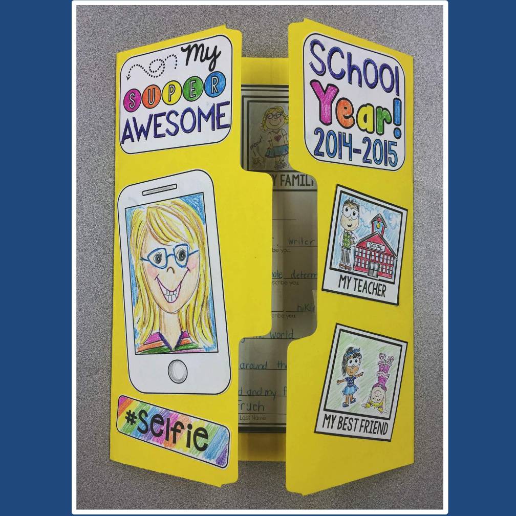 End of the Year Memory Book Lapbook