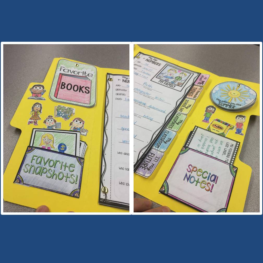 End of the Year Memory Book Lapbook