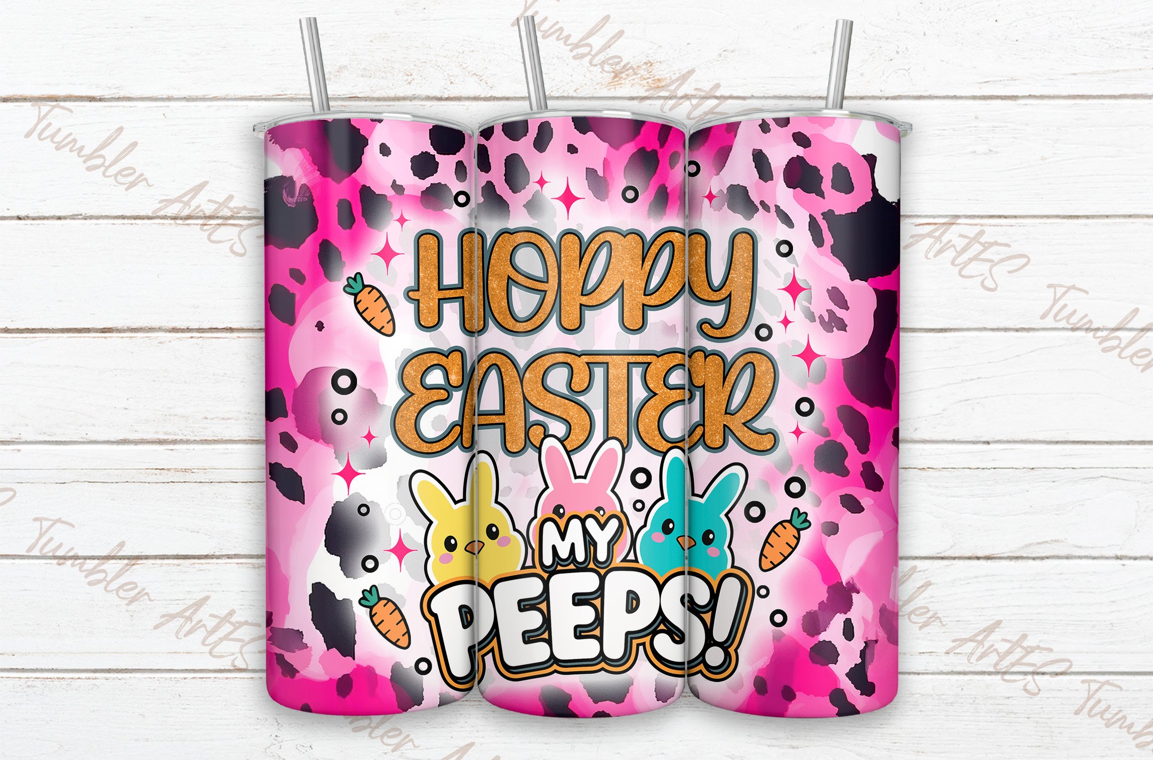 Hoppy Easter - 20oz Tumbler Wrap FUNNY - Payhip