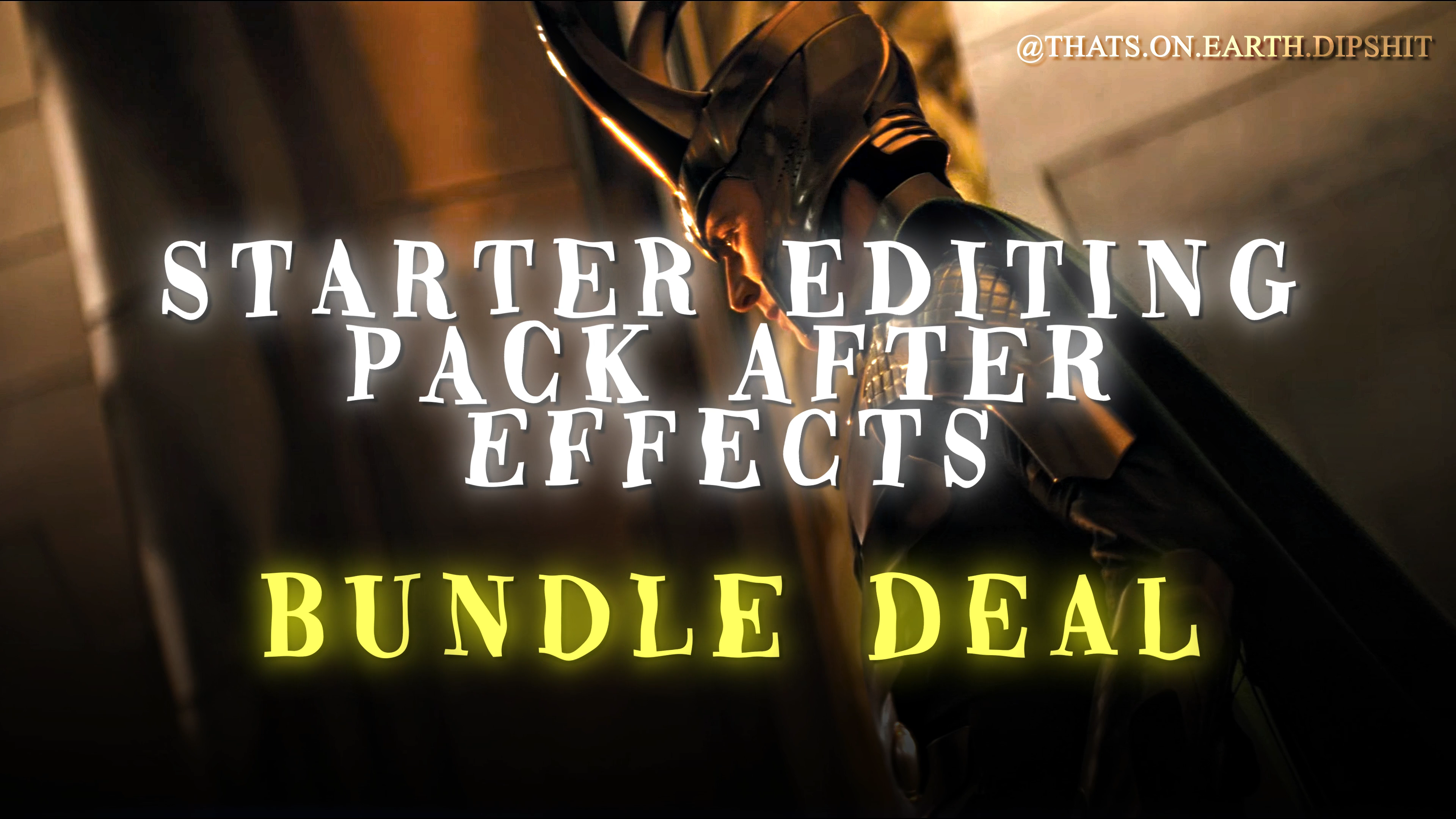 Starter Editing Pack After Effects - Payhip