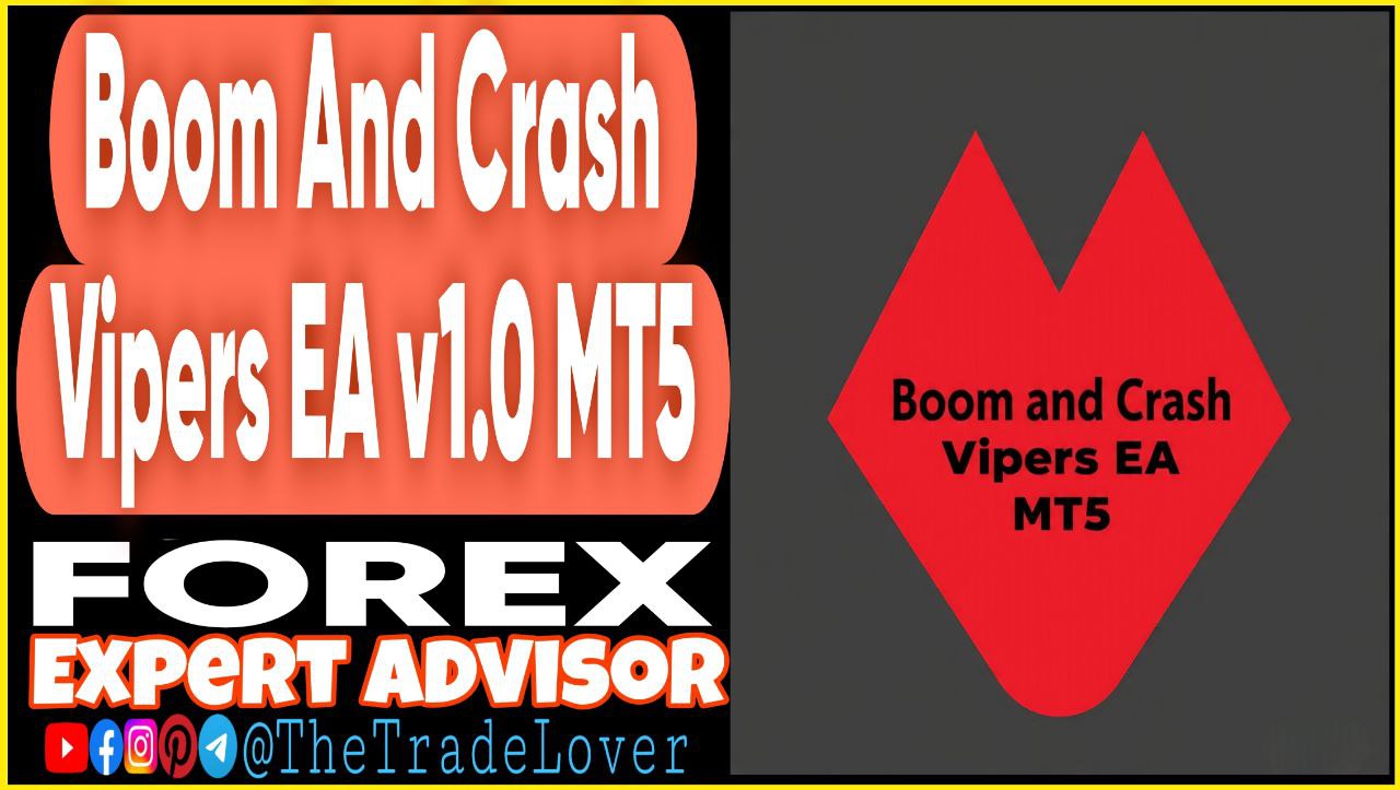 Boom and Crash Vipers EA v1.0 MT5 (Works on Build 5120 ) | Forex Robot | MT5 Expert Advisor