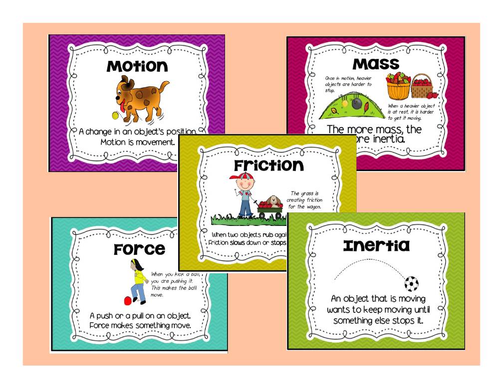 Force and Motion Mini-unit for Primary Students