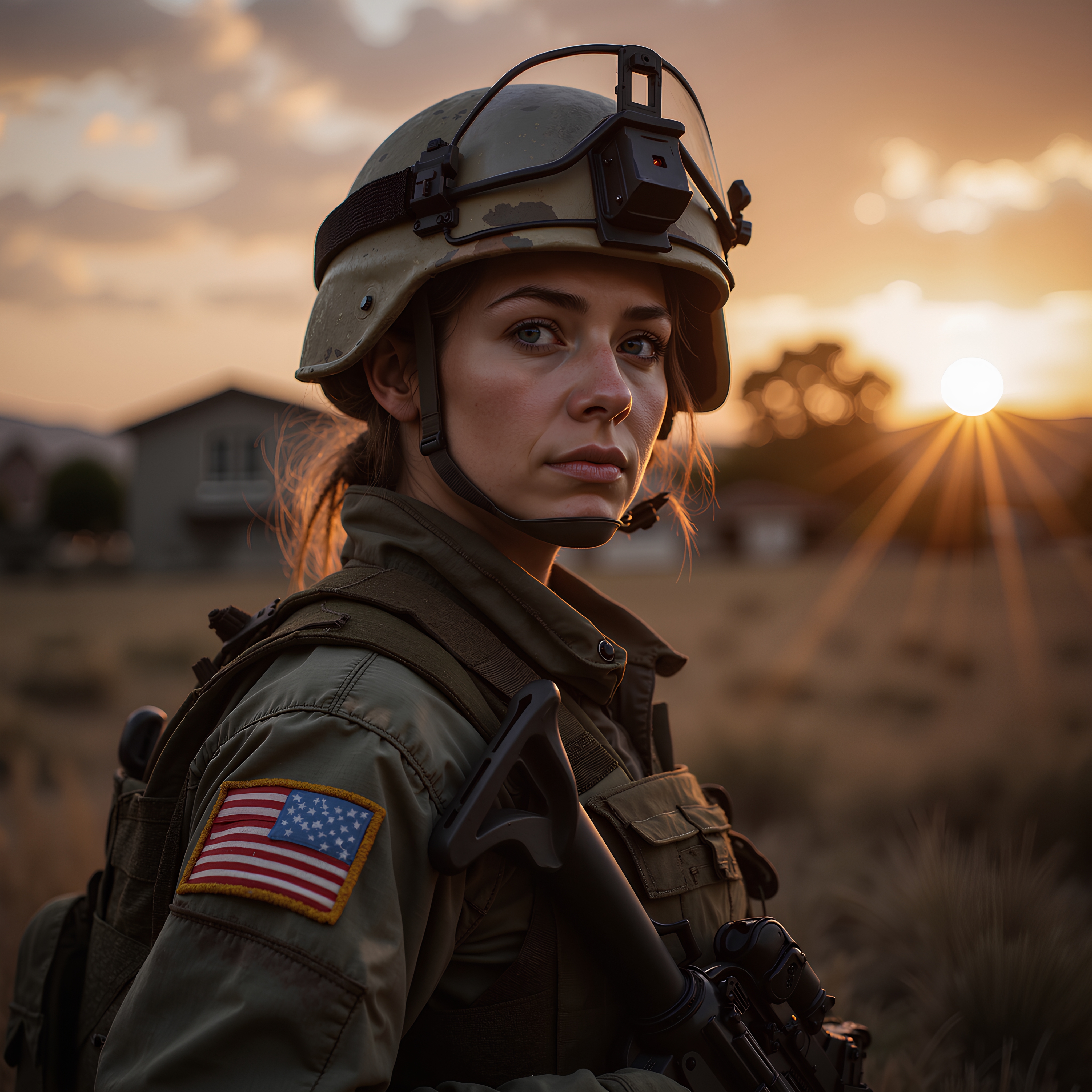 Former south African S.A.S.female in south Africa