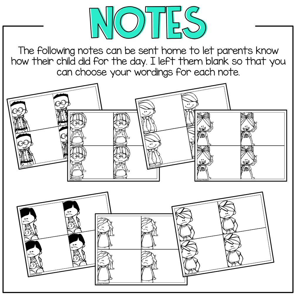 Behavior Chart | Editable Clip Chart | Classroom Management