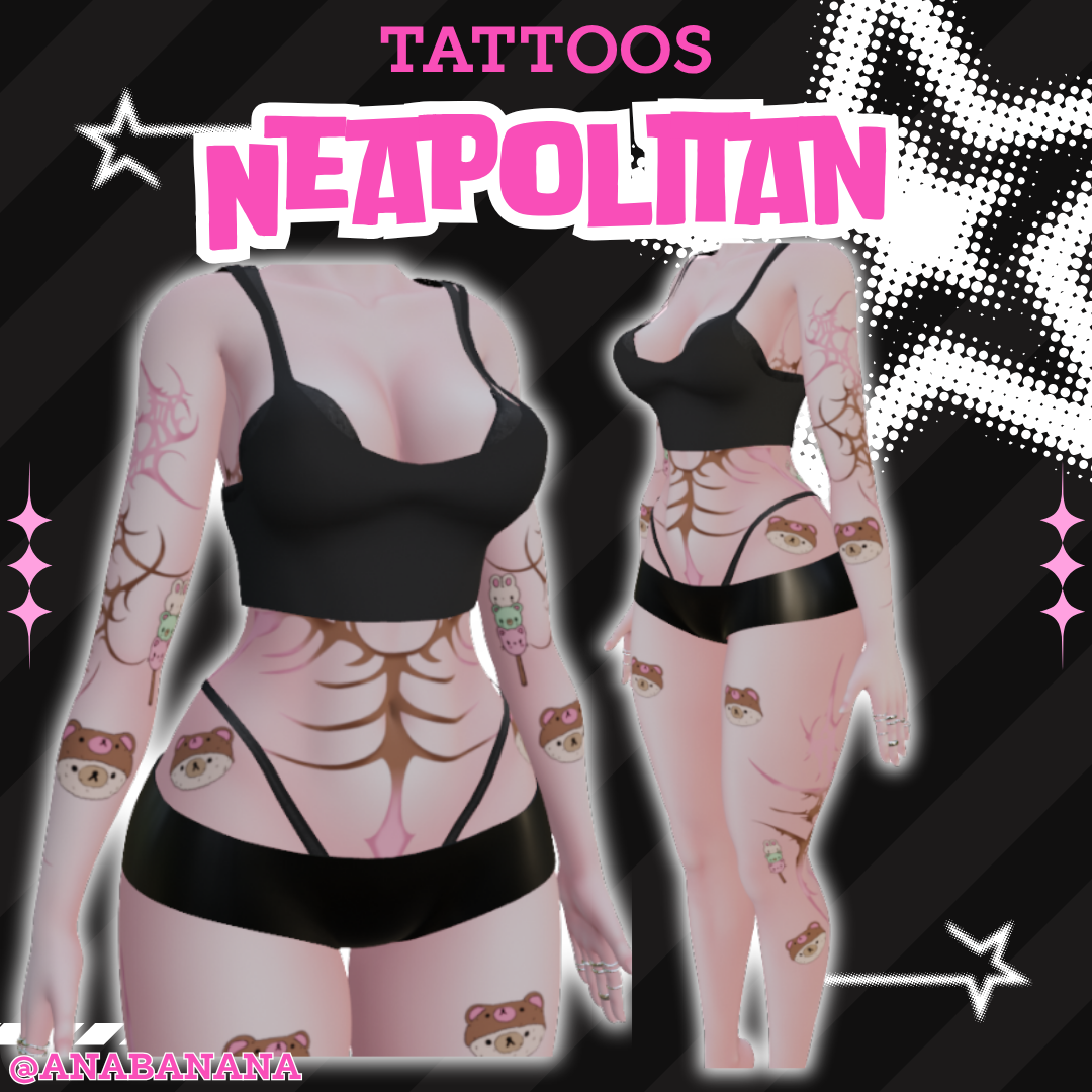 🍨 Neapolitan Tatts | Vrbase Egirl