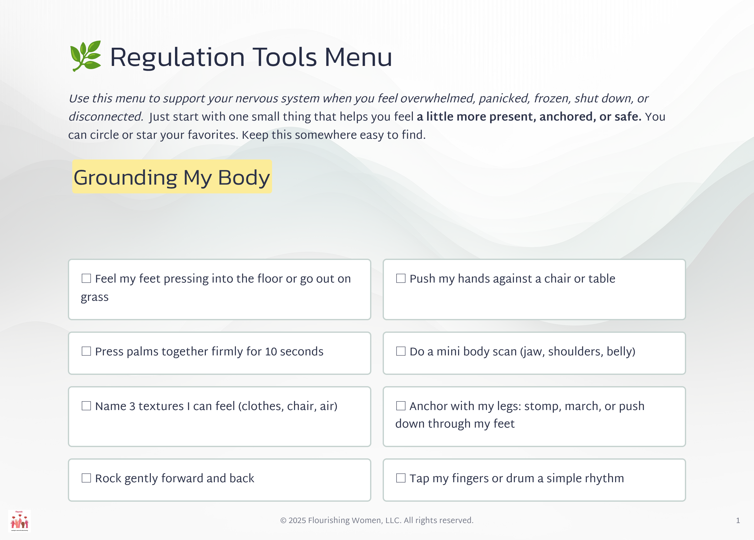 Regulation Tools Menu - Payhip