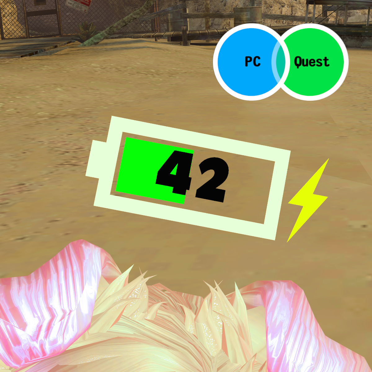 OSCBattery - Battery Status on Your Avatar