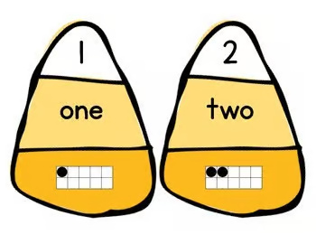 Number/Number Word and One to One Correspondence Match Up
