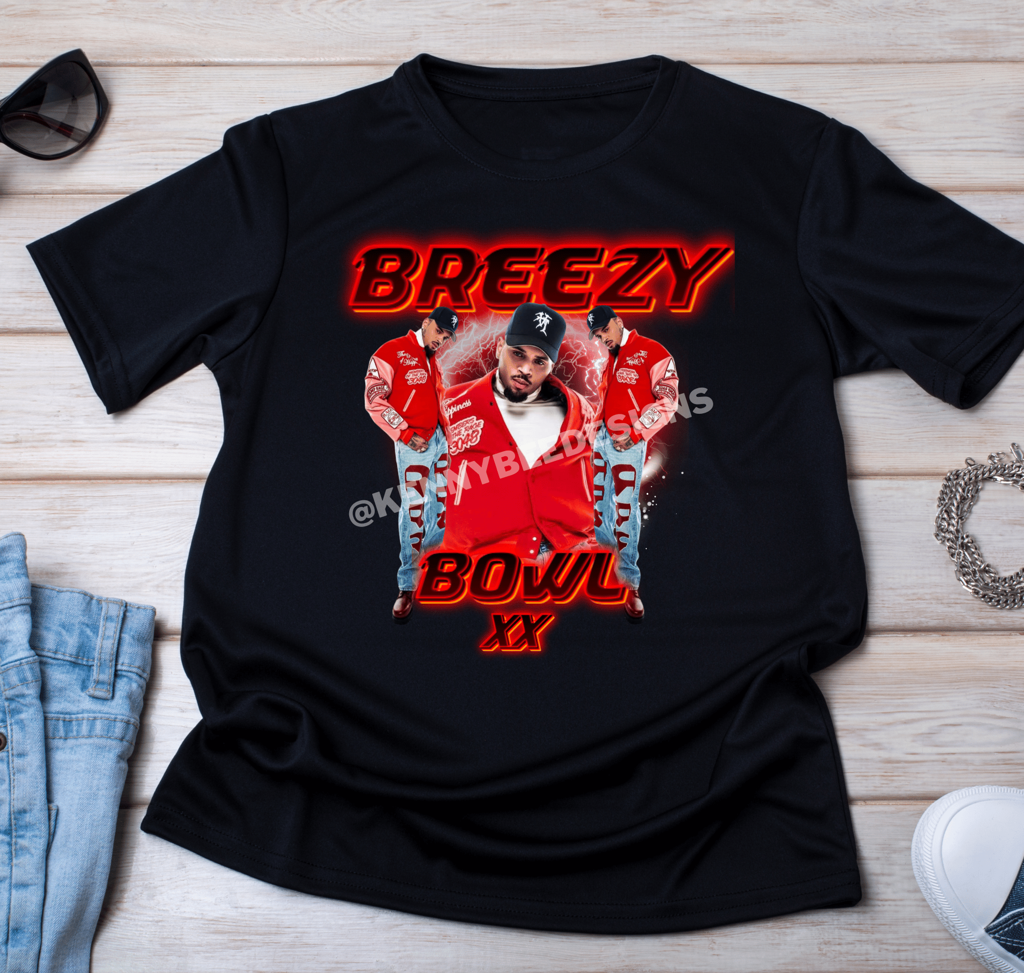 Chris Brown Breezy Bowl, PNG Red Digital Files - Payhip