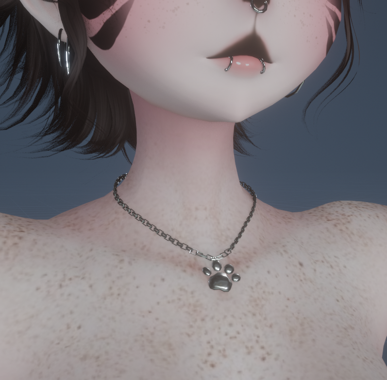 Simple Paw Necklace FREE