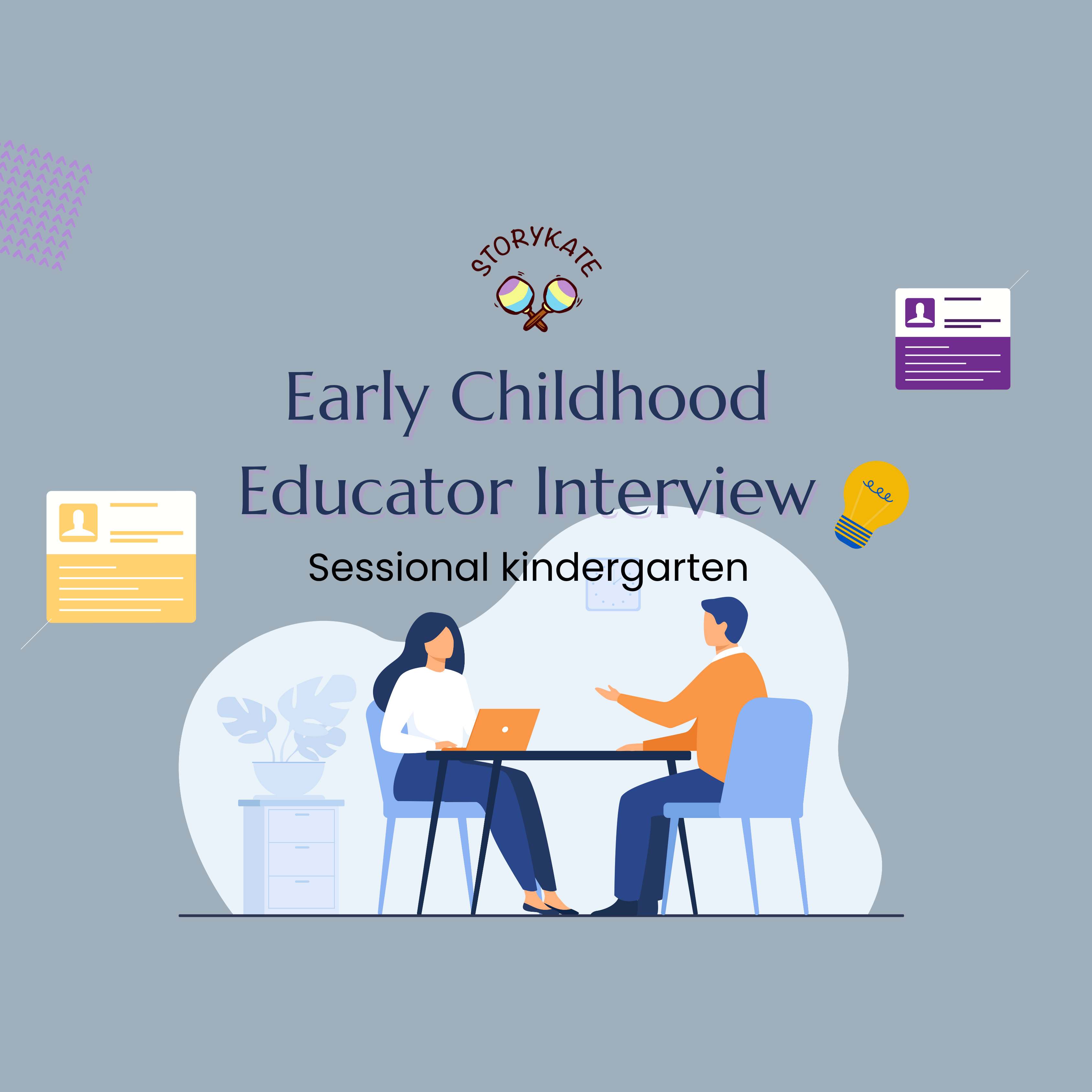 Sessional Kindergarten interview questions and answers - Payhip